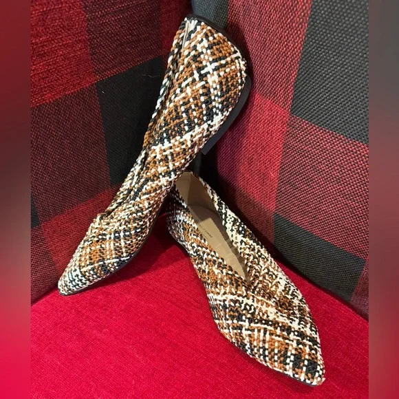 Call It Spring “Milliee” patterned weave ballerinas - Picture 2 of 5